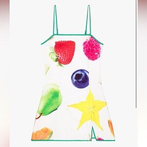 tyler mcgillivary fruit basket dress brand new xs